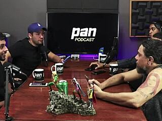 tigresavip and no pan podcast chatting with myllena rios and leo ogro about wild sex and mischief