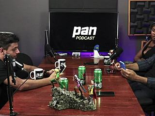 tigresavip and no pan podcast chatting with myllena rios and leo ogro about wild sex and mischief