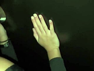 Novinha Pounds Glory Hole Hard!