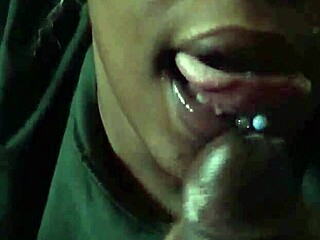 i'm pregnant giving blowjob with big black cock facial