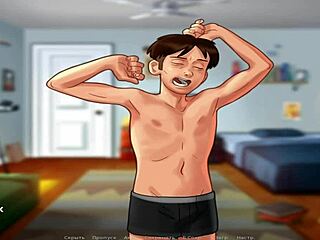 Cuckold ser kone blive knullet hårdt i Summertime Saga