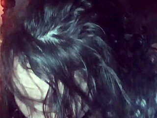 The big white cock enters her tight pussy in this intense scene