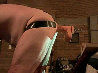 Bend over and take it like a good boy in this gay session