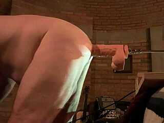 Bend over and take it like a good boy in this gay session