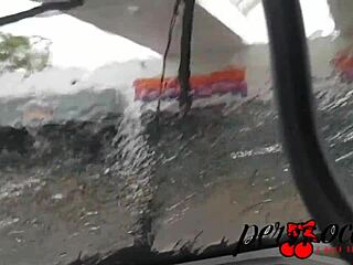 Unexpected encounter while refueling the car