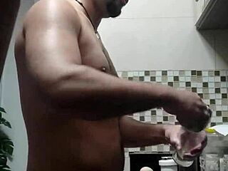 Ebony girl bent over for doggystyle sex