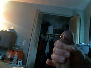 Jerking my cock is an intriguing solo act. Watching Nikki Brooks enhances the experience.