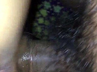 Wife's wet pussy in voyeur scene