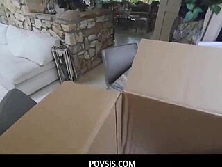 pov dirty little 18+ slut pounded in ass by stepbrother