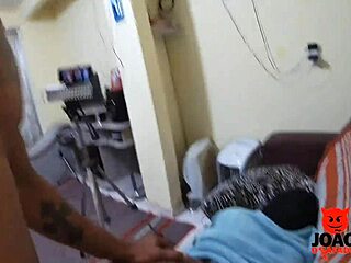 Could She Handle The Big Black Cock In The Bathroom?