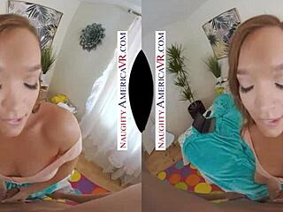 katie kush from naughty america invites friend to dorm for book but they have pussy play