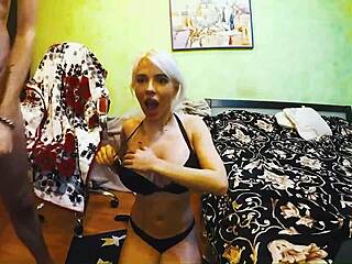 Can she handle that deepthroat on webcam in her slutty cosplay costume?