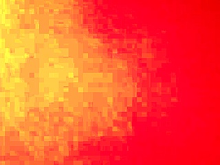 hot load lands on small tits of redhead couple