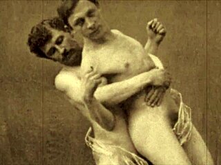 Vintage Rare Taboo Bisexual Threesome Unleashes Intense Group Action