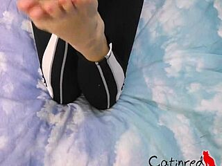 I indulge in foot fetish fun with my sexy soles