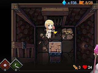 Blonde Teen Tied Up By Goblin For Intense Creampie