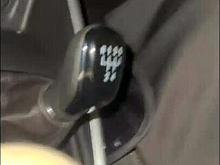 Quick Car Fuck with Cum on Ass