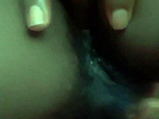 Destroying My Creamy Ebony Pussy!