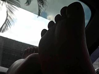 Paty Bumbum Worships Feet in Fetish Tease