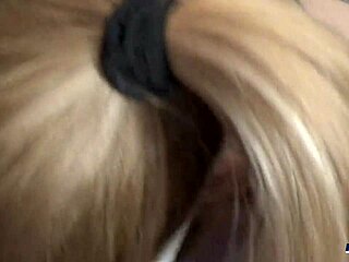 Young prostitute Penelope del Mar sucks big Spanish cock and swallows cum