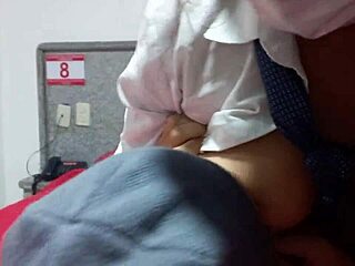 wow, cheating boyfriend fucks student's big tits before marriage!