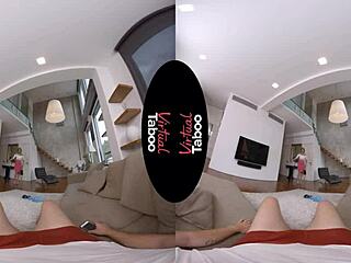 Watch Brunette Suck Cock in POV Taboo Scene!