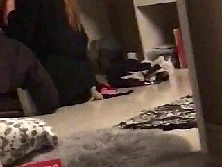 Young slut feels intense interracial blowjob in dorm