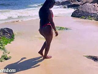 allandelon sucked stranger's cock on the beach and drank cum