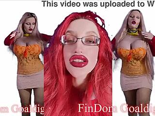 Findom addiction and eyeglass fetish come together in this BDSM video