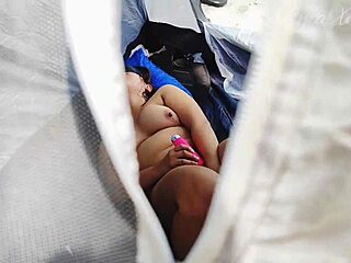 loud pinay caught fingering in risky outdoor spot