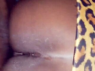 Watch this hot babe get her wet pussy pounded from behind