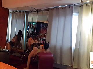 Hot Peruvian kitten's sexy show complete