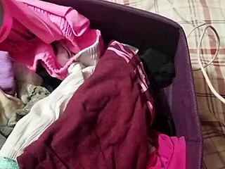 Homemade Gay Amateur Neighbors Play With Panties At Friends House