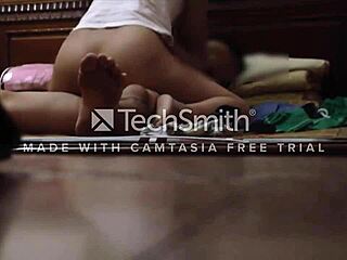 two lesbian babes explore each other's bodies in intimate sex