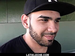 Scruffy Stud Says He'll Join The Gay-For-Pay Porno With Blowjob And Cumshot