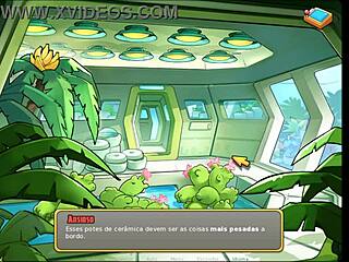 Black wrestlers get ready for space rescue in adult game