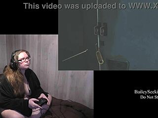 naked resident evil 3 play through part 8 with bbw brunette