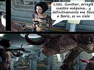 Group sex and cumshots in Fallout 3D porn parody