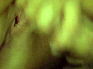 amateur wife, give your neighbor that unbelievable handjob and pussyrub until he cums on your pussy!