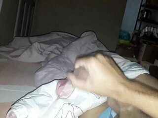 gusta bartoo feels intense pleasure in gay masturbation session