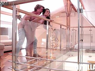 Killa Raketa and Ricky Rascal's POV Blowjob with Petite Teen