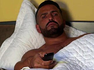 latina milf whore wakes boyfriend for deepthroat and cumshot