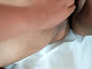 Masturbating my new girlfriend to orgasm, focusing on her vagina