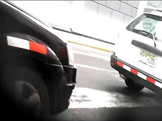 peruvian amateurs showing ass on the street in public