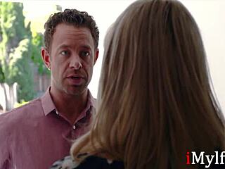 Milf Amber Chase Selingkuh Diam-diam sama Cowok Seksi