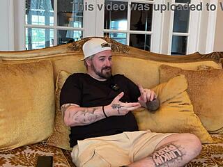 Social media influencer jazjizzes with big tits tattoo appears on podcast