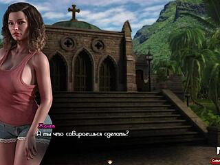 In Treasure Of Nadia, Nadia Licks Cum Off Her Pussy And Cock In Scene E3 55