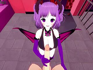 ecstatic succubus blowjob pov