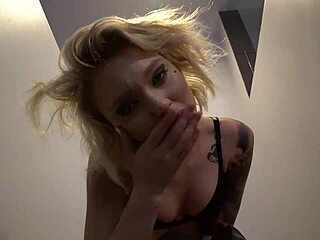 that slutty teen dakota is drooling on my cock in the shower