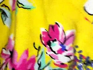 quickie touching my cousin's beautiful pussy and nice thong